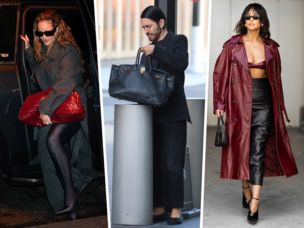 Celebrities Flaunt Chic Autumn Styles Enhanced by Birkins, Bottega and More