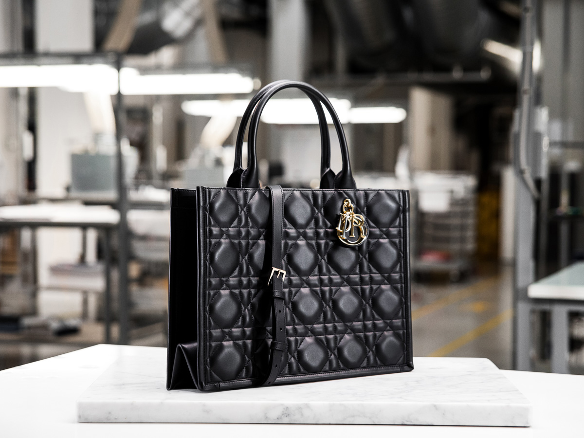 Uncover the Impressive Craftsmanship of the Dior Macrocannage Leather Book Tote