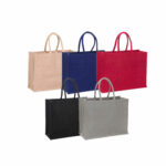 Mono Jute Material Tote Bag