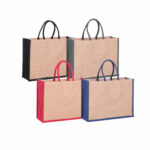 GoGetter Two Tone Jute Bag