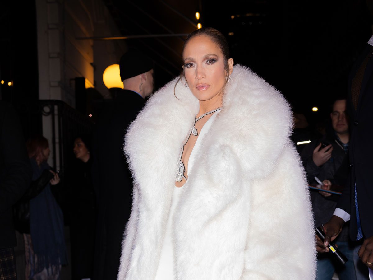 Jennifer Lopez Nailed the Mob Wife Aesthetic in New York Last Week